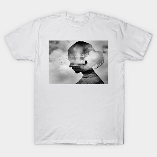 Daydream Collage T-Shirt by kerensegev